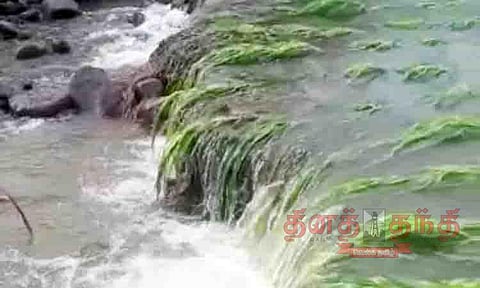 சாலை அடித்துச்செல்லப்பட்டதால் போக்குவரத்து துண்டிப்பு