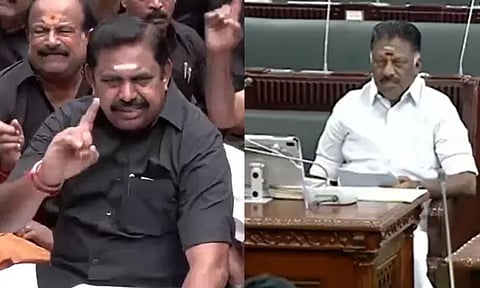 உண்ணாவிரதத்தில் ஈபிஎஸ்...சட்டசபையில் ஓபிஎஸ்...!