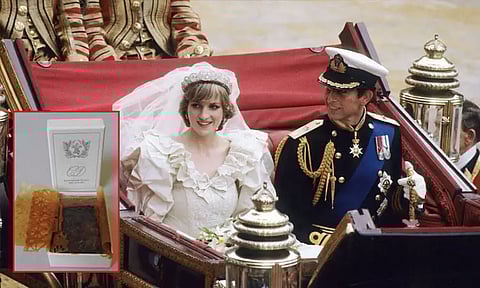 அரசர் சார்லஸ், இளவரசி டயானா திருமண கேக்கை ஏலம் விட முடிவு