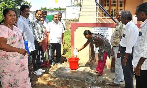 ஜல் ஜீவன் மிஷன் திட்டம் குறித்து மத்திய குழுவின் சிறப்பு பொறியாளர் ஆய்வு