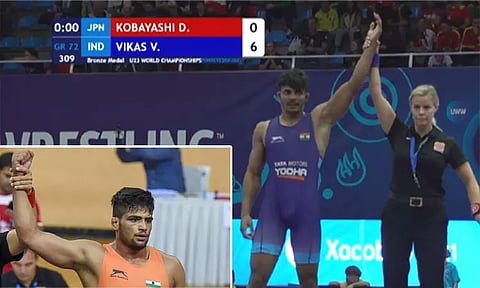 23 வயதுக்கு உட்பட்டவர்களுக்கான உலக மல்யுத்த போட்டி: முதன்முறையாக 3 பதக்கங்கள் வென்று இந்திய வீரர்கள் சாதனை!