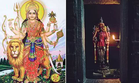 திருவானைக்காவல் - ஸ்ரீசக்கரத்திற்கு பதில் காதணி