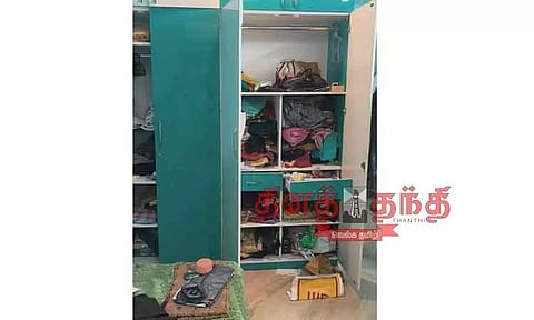 கட்டிட ஒப்பந்ததாரர் வீட்டில் 50 பவுன் நகை, வெள்ளி பொருட்கள் திருட்டு