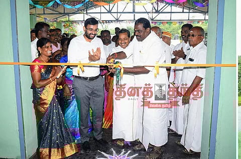 கொடியாலத்தூர் ஊராட்சியில் புதிய நேரடி நெல் கொள்முதல் நிலையம்