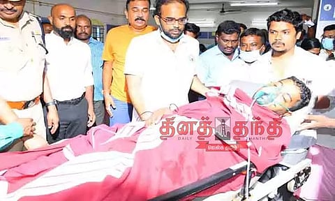 (8 காலம்)துப்பாக்கிச்சூட்டில் தமிழக மீனவர் படுகாயம்