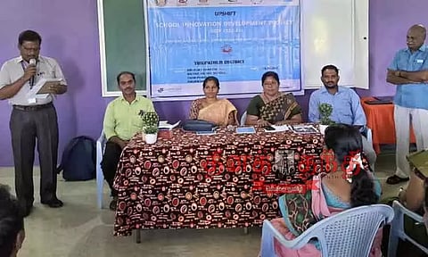 திருப்பத்தூரில் ஆசிரியர்களுக்கு புத்தாக்க பயிற்சி