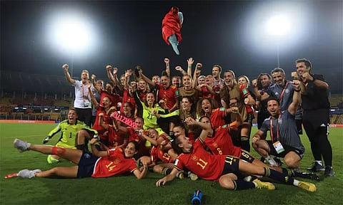 பெண்கள் ஜூனியர் உலக கோப்பை கால்பந்து: அரைஇறுதியில் ஸ்பெயின்