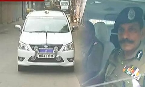 கோவையில் கார் வெடித்த இடத்தில் டிஜிபி சைலேந்திர பாபு நேரில் ஆய்வு