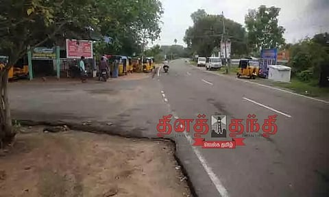 பேரையூர் விளக்கு சாலையில் வேகத்தடை அமைக்க வேண்டும்