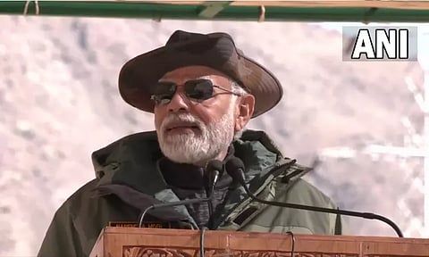 நீங்கள் என்னுடைய குடும்பத்தினர்... ராணுவ வீரர்கள் மத்தியில் பிரதமர் மோடி உரை