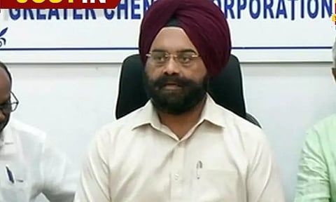 சென்னையில் மழைநீர் வடிகால் பணிகள் துரிதமாக நடைபெற்று வருகின்றன - ககன்தீப் சிங் பேடி