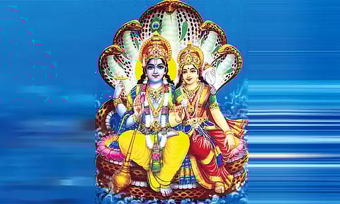 குழந்தை வரம் அருளும் கண்டுள்ளம் மகிழ்ந்த பெருமாள்