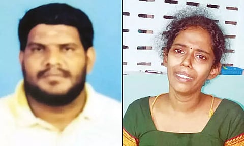 தஞ்சை: கள்ளக்காதலன் கத்தியால் குத்திக்கொலை - கணவன், மனைவி கைது