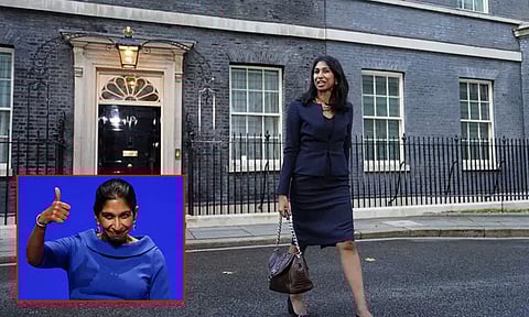 ரிஷி சுனக் அமைச்சரவையில் உள்துறை மந்திரியாக சுவெல்லா பிரேவர்மென் மீண்டும் நியமனம்