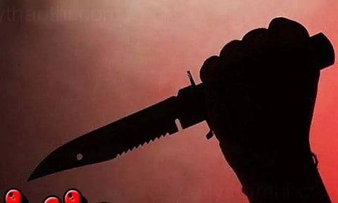 புவனகிரி அருகே மனைவிக்கு 12 இடங்களில் கத்திக்குத்து கணவர் கைது