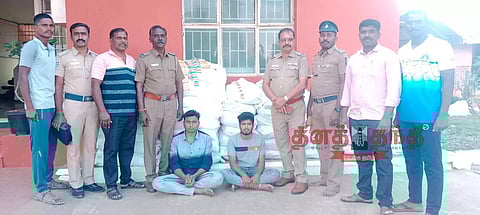 பெங்களூருவில் இருந்து சேலத்துக்கு காரில் கடத்திய 381 கிலோ குட்கா பறிமுதல் 2 பேர் கைது