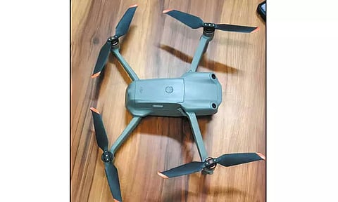 சென்னை ஐகோர்ட்டு, ரிசர்வ் வங்கியை டிரோன் கேமரா மூலம் படம்பிடித்த கர்நாடகா வாலிபர் - போலீசார் விசாரணை