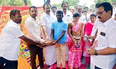 ஆனைக்குட்டம் இலங்கை தமிழர் மறுவாழ்வு முகாமில் 50 புதிய வீடுகள்