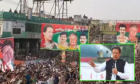 இம்ரான் கான் வாகனத்தில் சிக்கி பெண் நிருபர் உயிரிழப்பு; பேரணி ரத்து