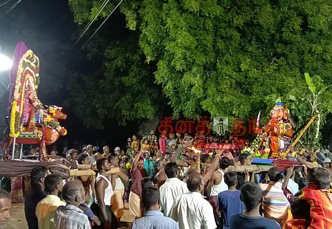 சத்தியமங்கலம் பாலமுருகன் கோவிலில் சூரசம்ஹார விழா