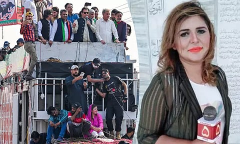 தனது வாகனத்தில் சிக்கி உயிரிழந்த பெண் பத்திரிக்கையாளரின் வீட்டிற்கு நேரில் சென்று இரங்கல் தெரிவித்த இம்ரான்கான்