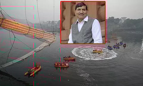 "யாராக இருந்தாலும் தண்டனை நிச்சயம்" - குஜராத் பால விபத்தில் 12 உறவினர்களை பறிகொடுத்த பாஜக எம்.பி