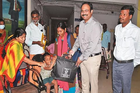 திருவள்ளூரில் மாற்றுத்திறனாளிகளுக்கான சிறப்பு குறைதீர்க்கும் நாள் கூட்டம்