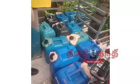 420 லிட்டர் மண்எண்ணெய் பறிமுதல்