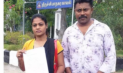 பா.ஜ.க. பிரமுகர் மீது மனைவி மீது போலீஸ் கமிஷனர் அலுவலகத்தில் புகார்