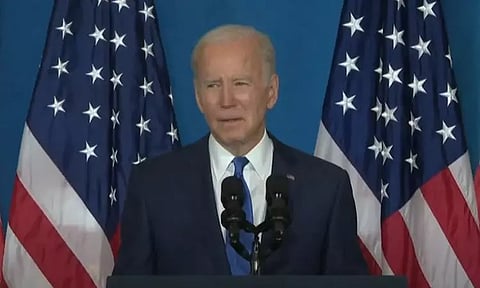 அமெரிக்க ஜனநாயகம் தாக்குதலுக்கு உள்ளாகியுள்ளது: எதிர்க்கட்சியினரை குற்றம்சாட்டிய ஜனாதிபதி ஜோ பைடன்