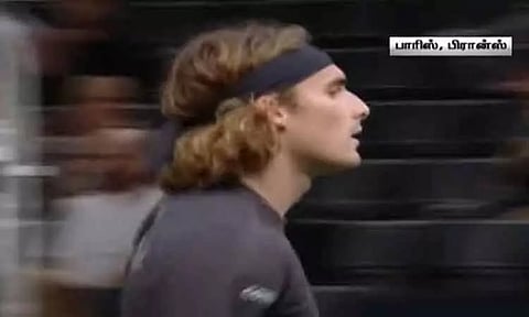 பாரிஸ் மாஸ்டர்ஸ் டென்னிஸ் தொடர் - அரை இறுதிக்குள் நுழைந்தார் கிரீஸ் வீரர் சிட்சிபஸ்