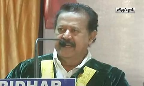 "இருமொழிக் கொள்கை தான் தமிழகத்திற்குத் தேவை" - அமைச்சர் பொன்முடி பேச்சு