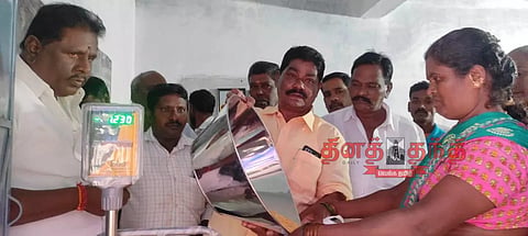 புதிய ரேஷன் கடை திறப்பு