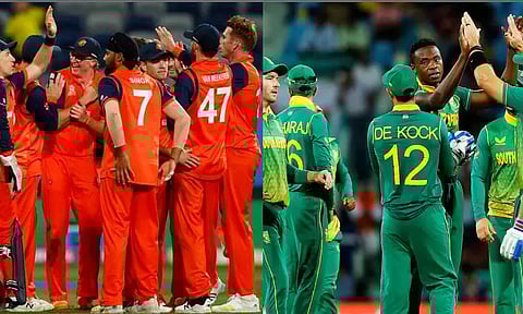 20 ஓவர் உலக கோப்பை: நெதர்லாந்தை வீழ்த்தும் முனைப்பில் தென்ஆப்பிரிக்கா