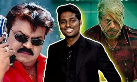 விஜயகாந்த் படத்தின் கதையா? ஷாருக்கானின் 'ஜவான்' இந்தி படம் மீது புகார்