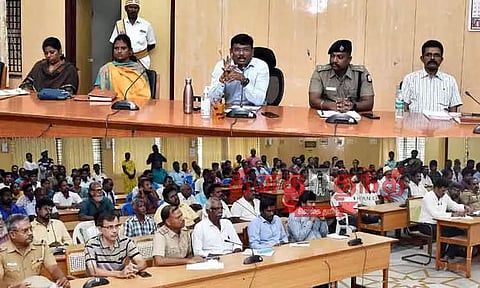 கிரிவலப்பாதையை வியாபார தளமாக மாற்றக்கூடாது;கலெக்டர் வேண்டுகோள்