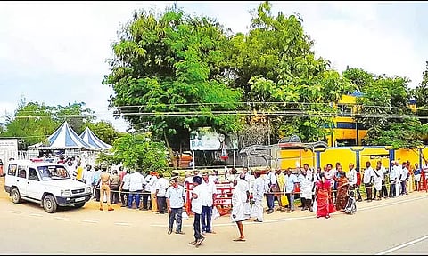 மதுரையில் நாடார் மகாஜன சங்க தேர்தல் வாக்குப்பதிவு