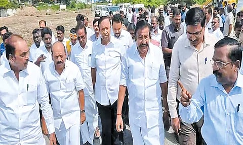 குரோம்பேட்டை புத்தேரியில் இருந்து கீழ்கட்டளை ஏரிக்கு உபரிநீர் செல்ல நிரந்தர கால்வாய் - அமைச்சர் கே.என்.நேரு