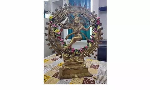 ரூ.10 கோடி மதிப்பிலான நடராஜர் உலோகச்சிலை மீட்பு