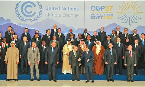 ஐ.நா. பருவநிலை மாநாடு: எகிப்தில் குவிந்து வரும் உலக தலைவர்கள்