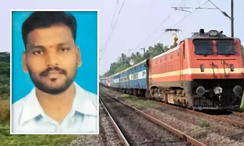 ஆவடி ரெயில் நிலையத்தில் எக்ஸ்பிரஸ் ரெயிலில் இருந்து தவறி விழுந்த வாலிபர் பலி