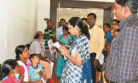 காஞ்சீபுரத்தில் மக்கள் குறைதீர்க்கும் நாள் கூட்டம்