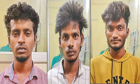 தொழிலாளி கொலை வழக்கில் 3 பேர் கைது