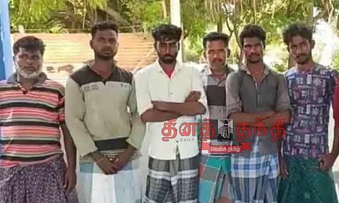 ராமேசுவரம் மீனவர்கள் 7 பேர் விடுவிப்பு