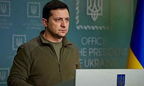 "ரஷியாவின் தாக்குதலால் உக்ரைனில் 50 லட்சம் ஏக்கர் காடுகள் அழிப்பு" - ஜெலன்ஸ்கி குற்றச்சாட்டு