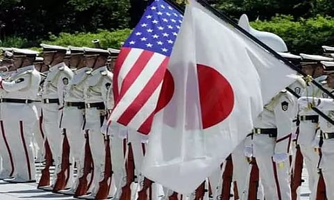 வடகொரியா மற்றும் சீனாவுடனான பதற்றத்துக்கு மத்தியில் ஜப்பான்-அமெரிக்க படைகள் கூட்டுப்போர் பயிற்சி