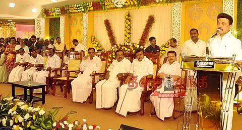 சொல்லாத வாக்குறுதிகளையும் நிறைவேற்றி வருகிறோம்: தி.மு.க. ஆட்சிக்கு மக்கள் பக்க பலமாக இருக்க வேண்டும்; முதல்-அமைச்சர் மு.க.ஸ்டாலின் பேச்சு