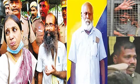 சுப்ரீம் கோர்ட்டு தீர்ப்பை தொடர்ந்து நளினி உள்பட 6 பேரும் சிறையில் இருந்து விடுதலை