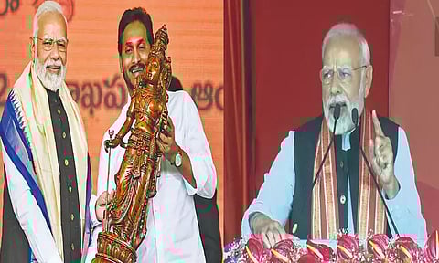 ஆந்திரா, தெலுங்கானா மாநிலங்களில் ரூ.26 ஆயிரம் கோடி வளர்ச்சி திட்டப்பணிகள்