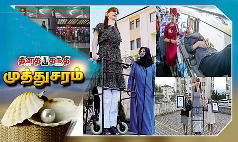 உயரமான பெண்மணிக்காக விமானத்தில் செய்யப்பட்ட மாற்றம்